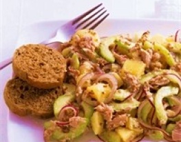 14 aardappelsalade met tonijn