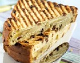 recept rozijnenbrood tosti banaan