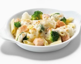 1 bloemkool pastaschotel met zalm