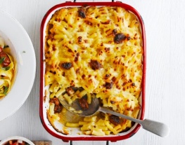 receptenvandaag macaroni met kaas en chorizo