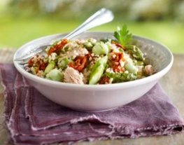 receptenvandaag Bulgarsalade met tonijn en asperges