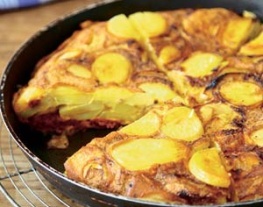 18 aardappeltortilla met chorizo