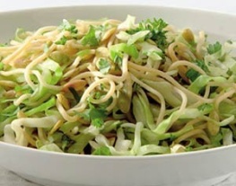 1 groene kruidenmie met spitskool