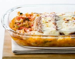 1 pastaschotel met gerookte makreel