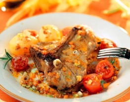 12 kalfslapjes met gremolata