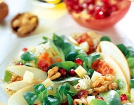 14 appelsalade met walnoten