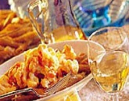 1 10. italiaanse pijpmacaroni met bloemkool